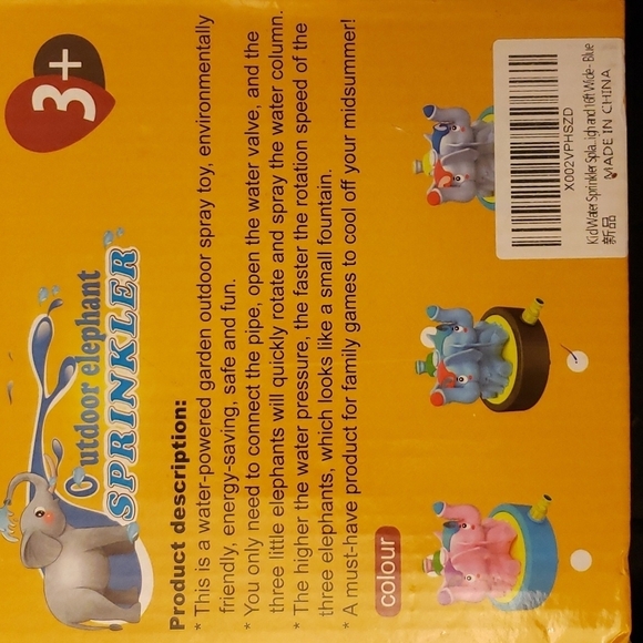 Chriffer Elephant Trunk Rotating Sprinkler - Picture 8 of 9